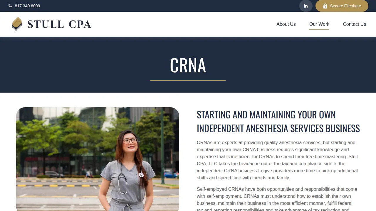 Stull CPA, LLC page