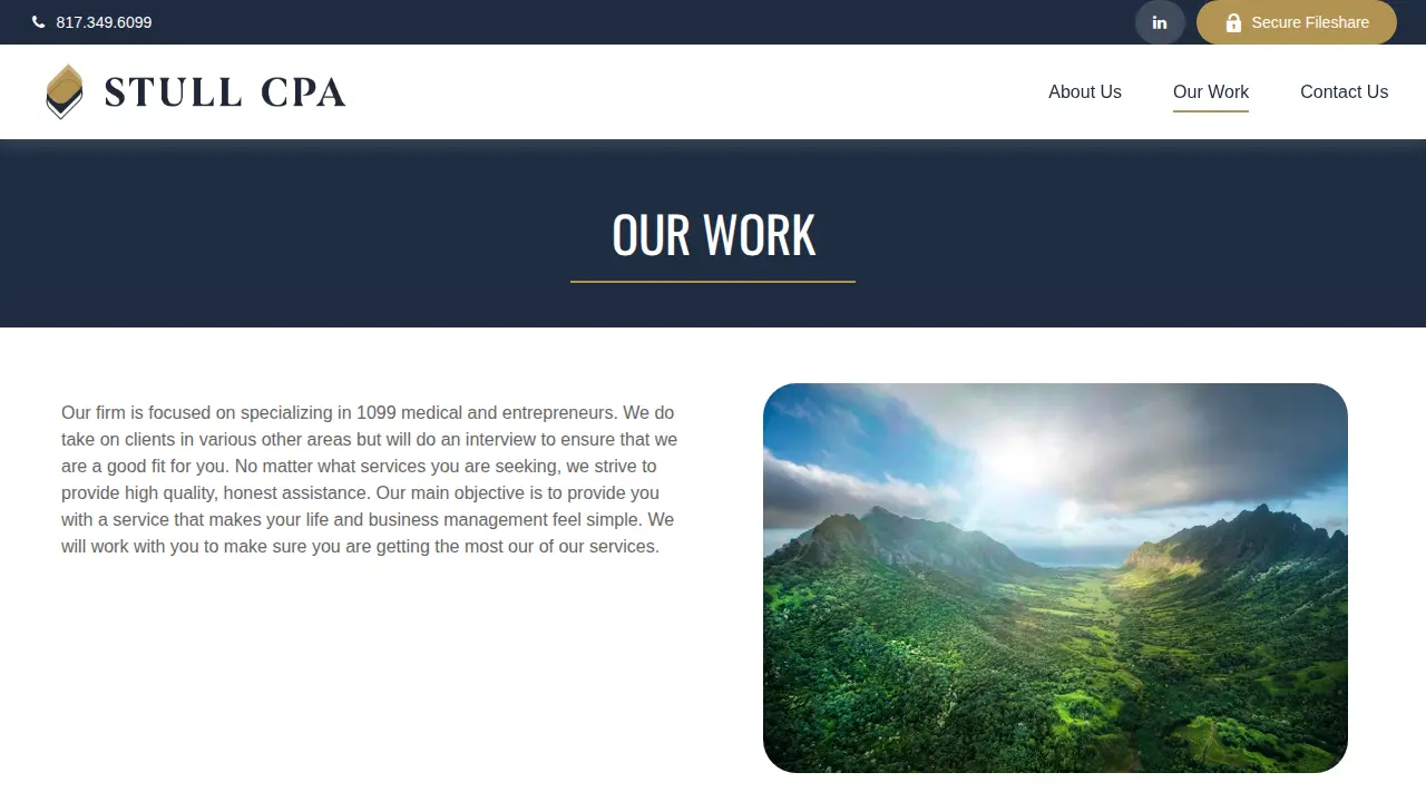 Stull CPA, LLC page