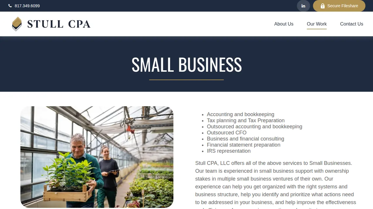 Stull CPA, LLC page