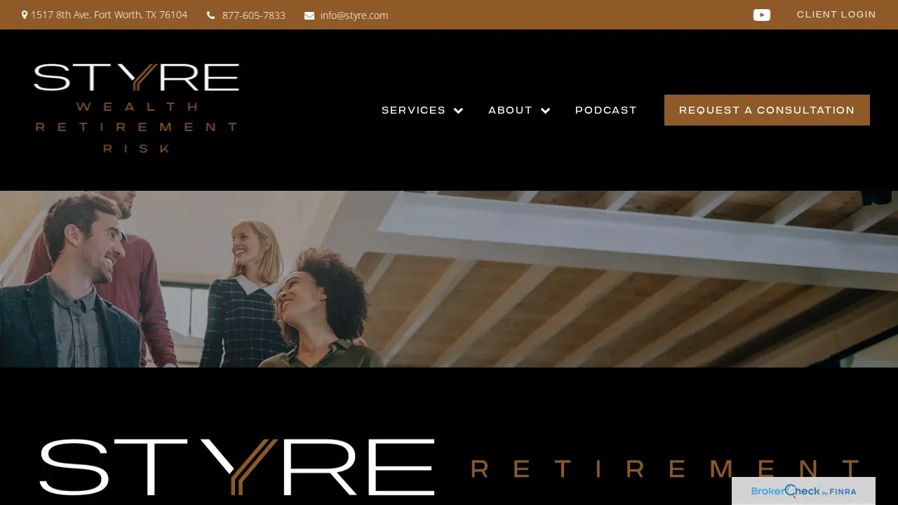 STYRE Wealth page