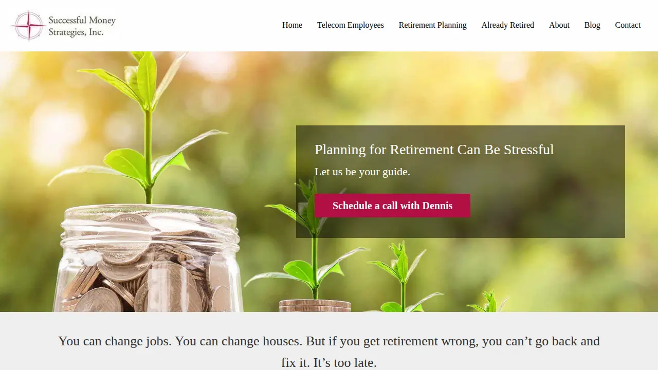 Successful Money Strategies page