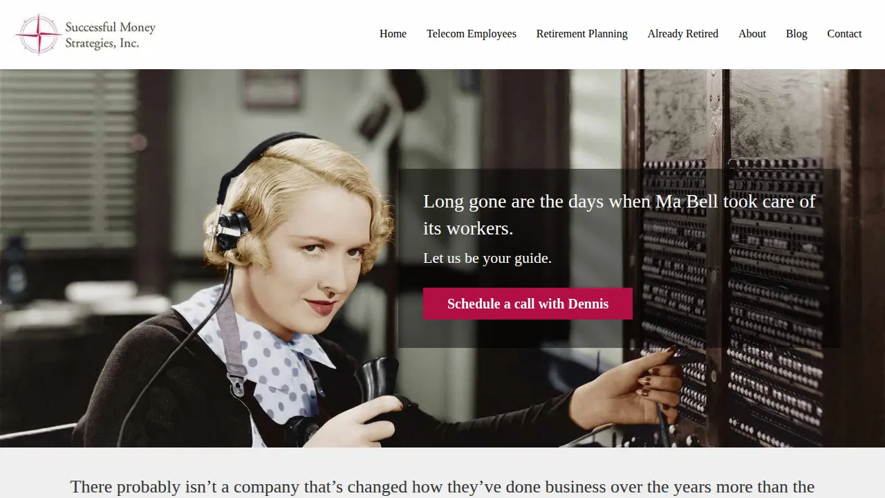 Successful Money Strategies page