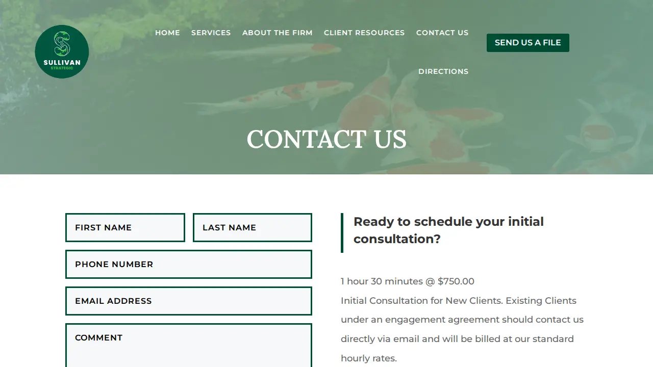 Sullivan Strategic page