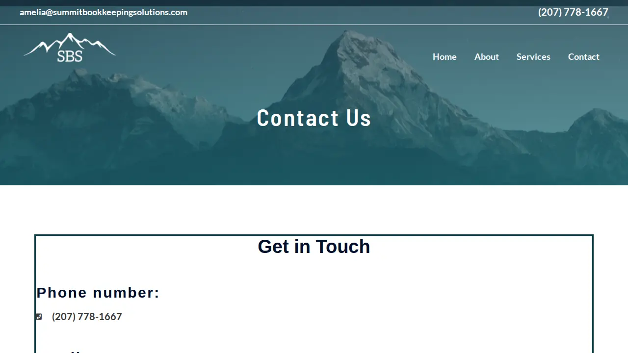 Summit Bookkeeping Solutions, LLC page