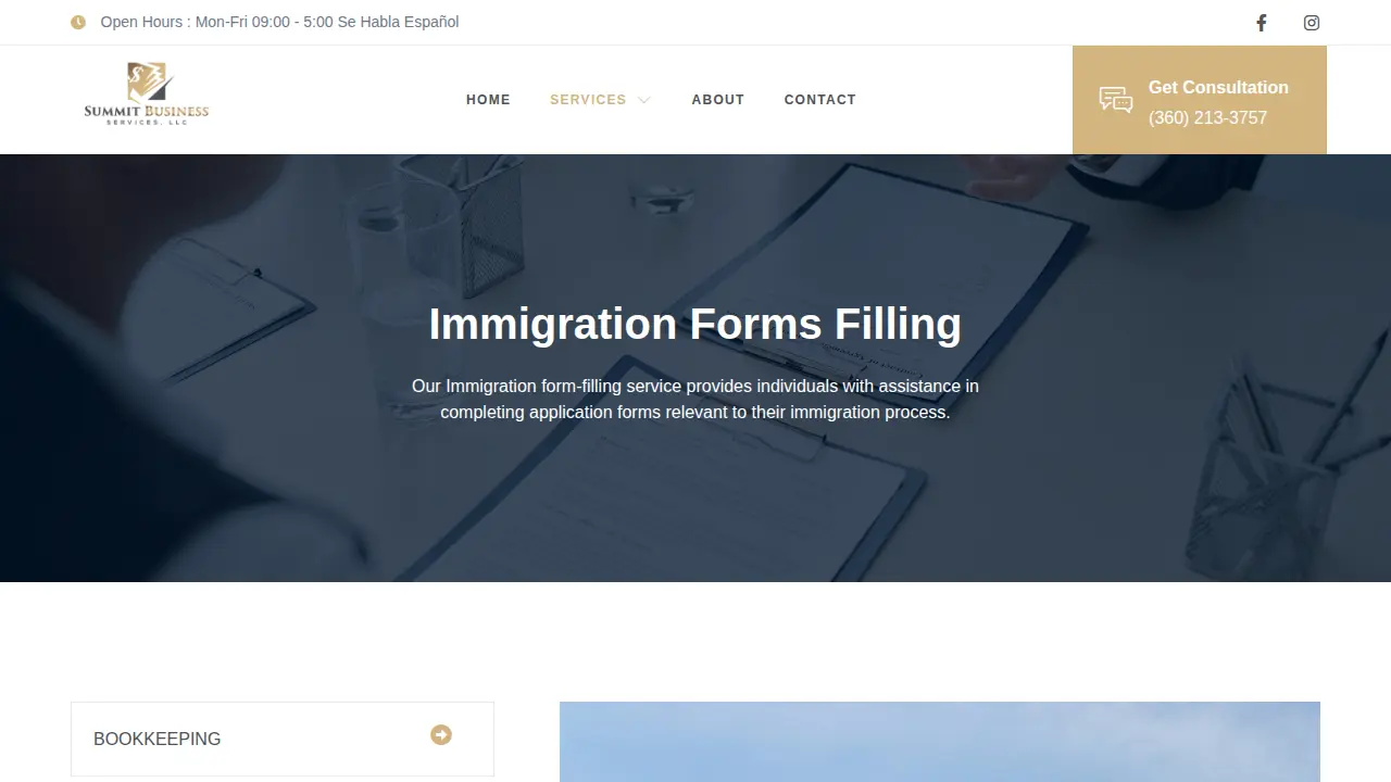 Summit Business Services, LLC page