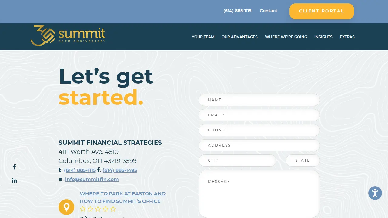 Summit Financial Strategies, Inc. page
