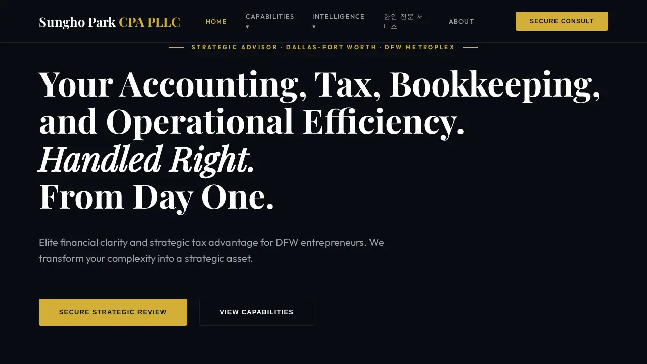 SUNGHO PARK CPA PLLC