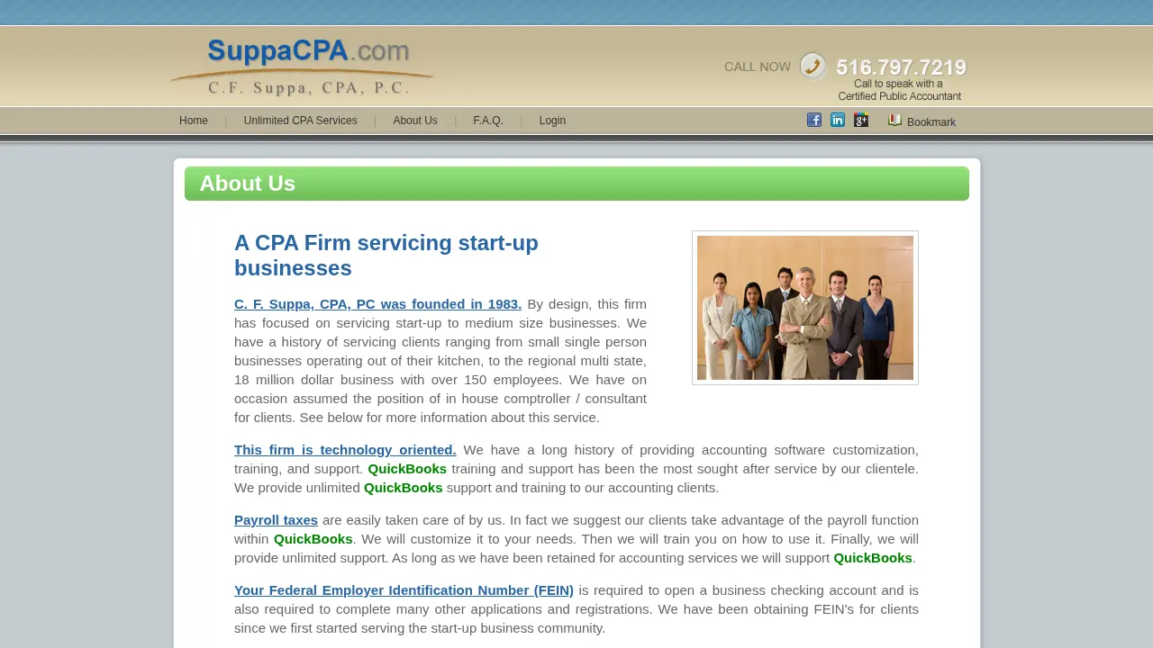 C F Suppa CPA, PC page