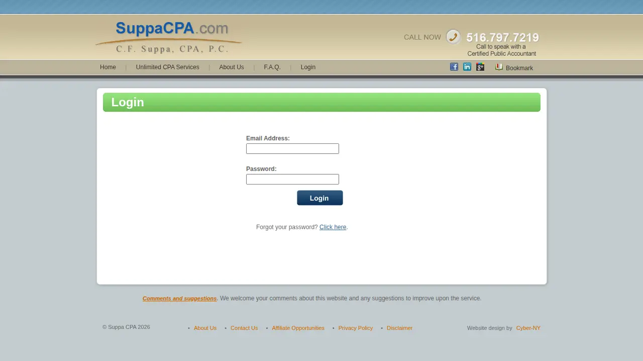 C F Suppa CPA, PC page