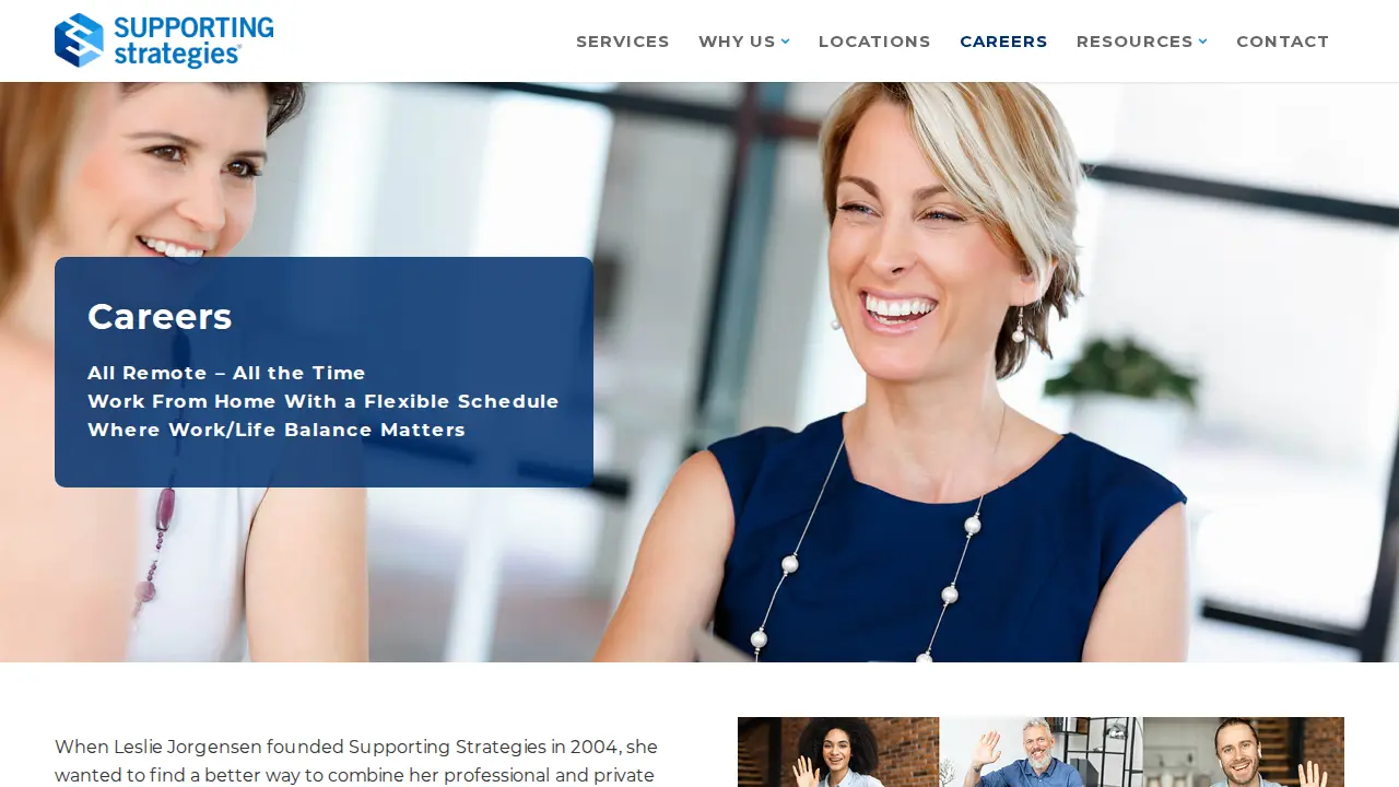 Supporting Strategies | South Portland & Lake Oswego, OR page