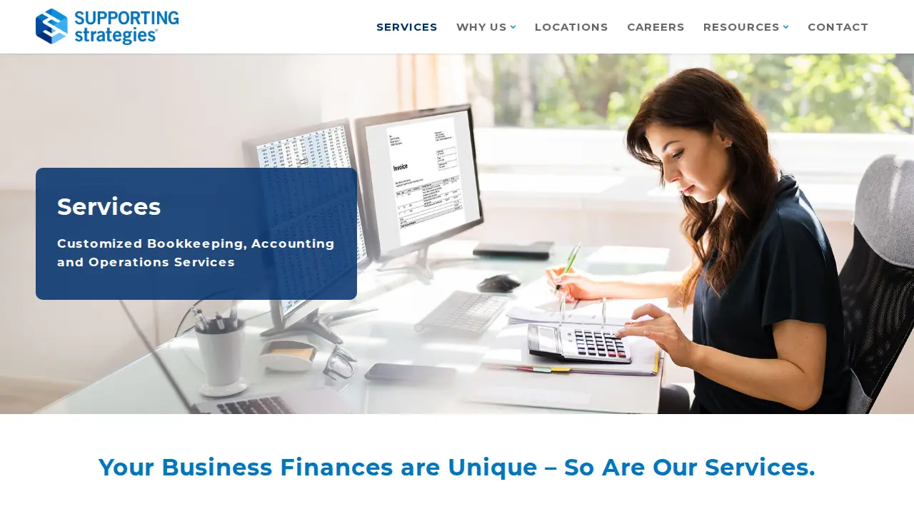 Supporting Strategies | South Portland & Lake Oswego, OR page
