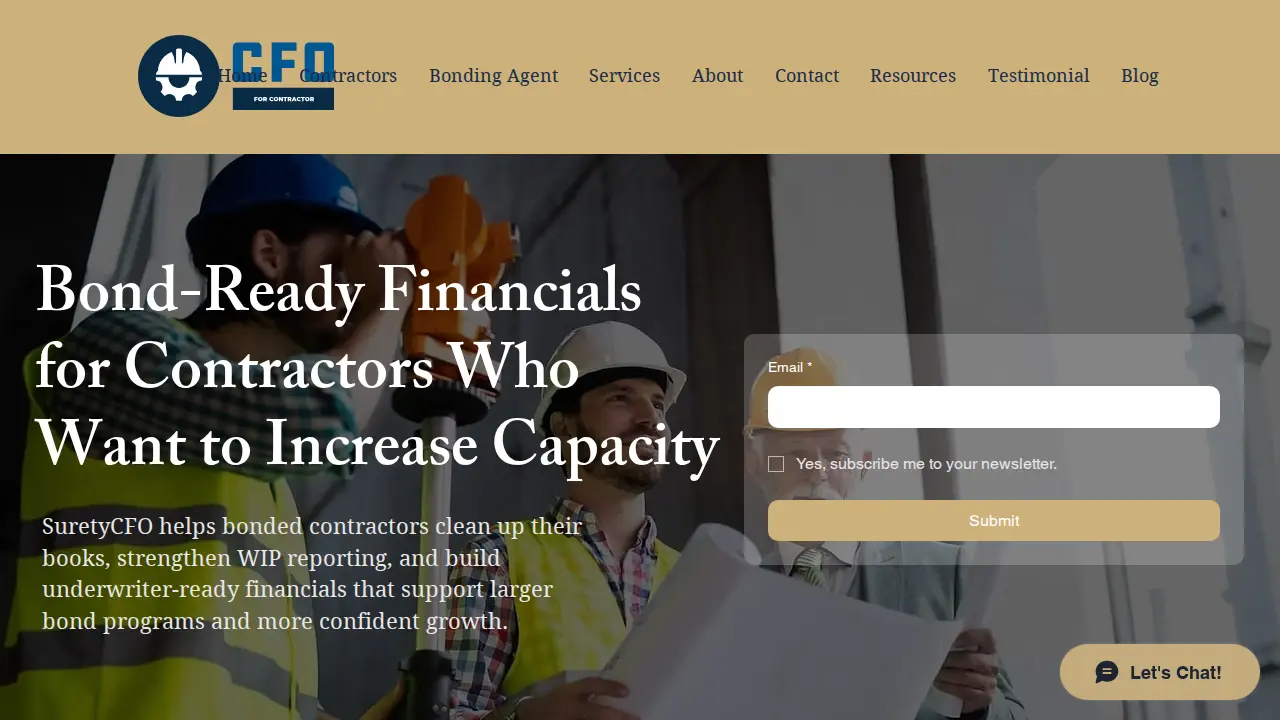 Surety CFO