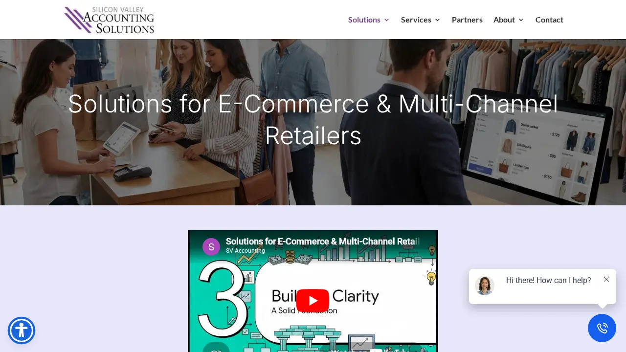 Silicon Valley Accounting Solutions page
