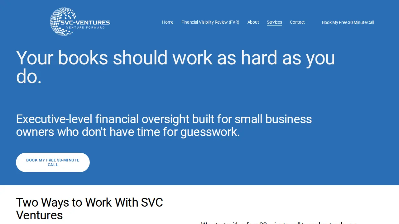 SVC-VENTURES page