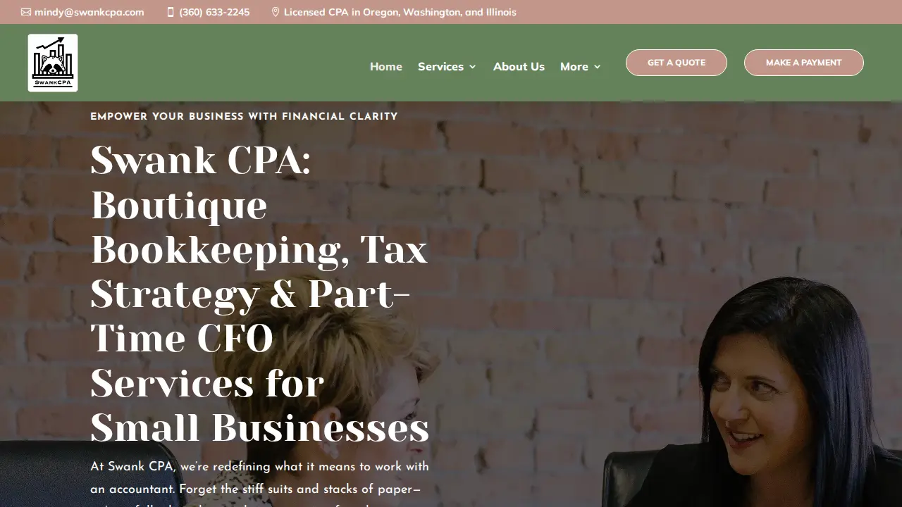 Swank CPA page