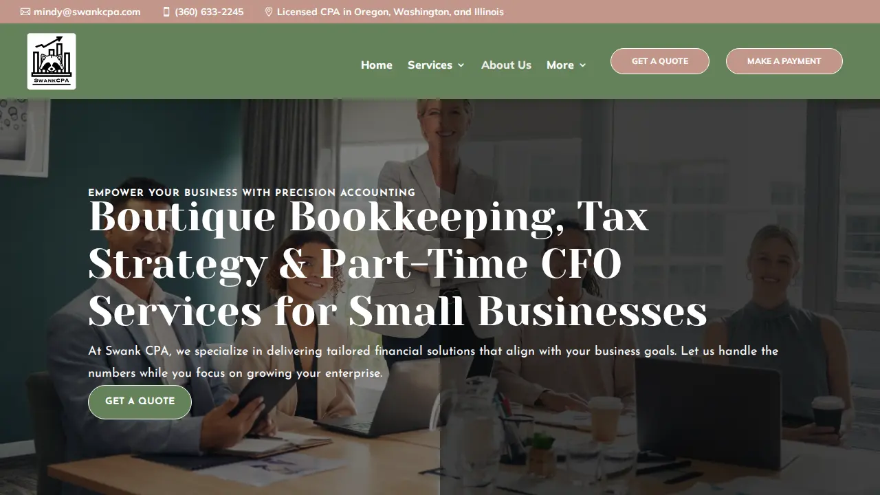 Swank CPA page