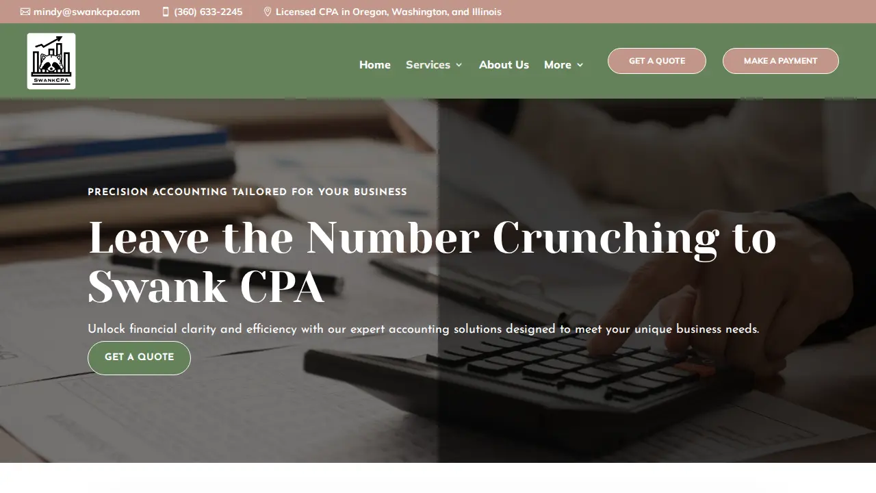 Swank CPA page