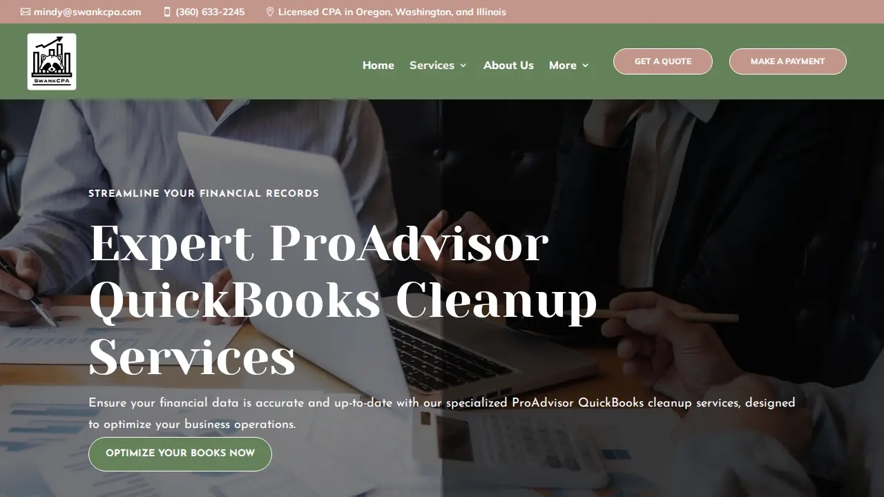 Swank CPA page