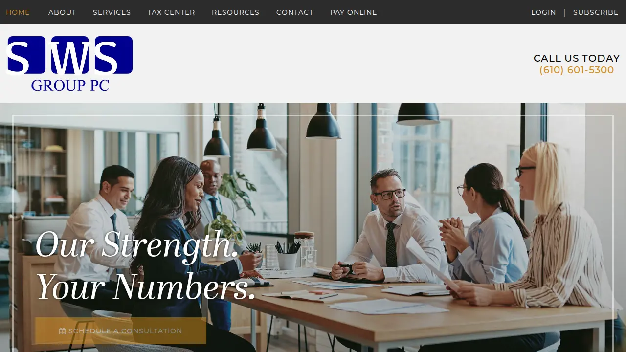 SWS Group PC website