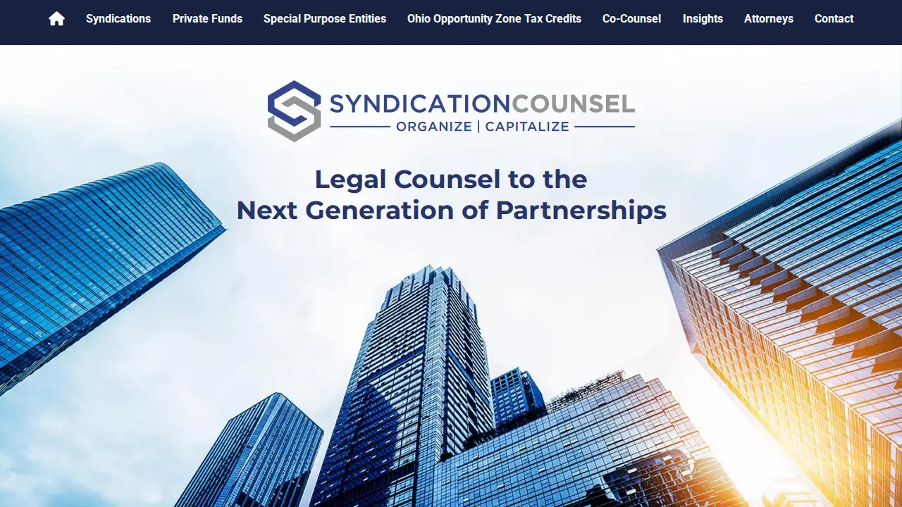 SyndicationCounsel LLC website