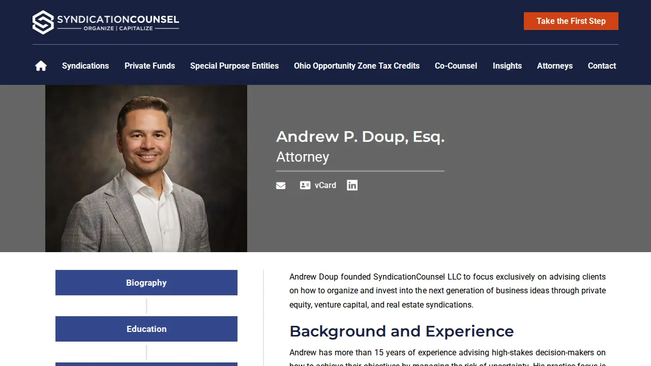 SyndicationCounsel LLC page
