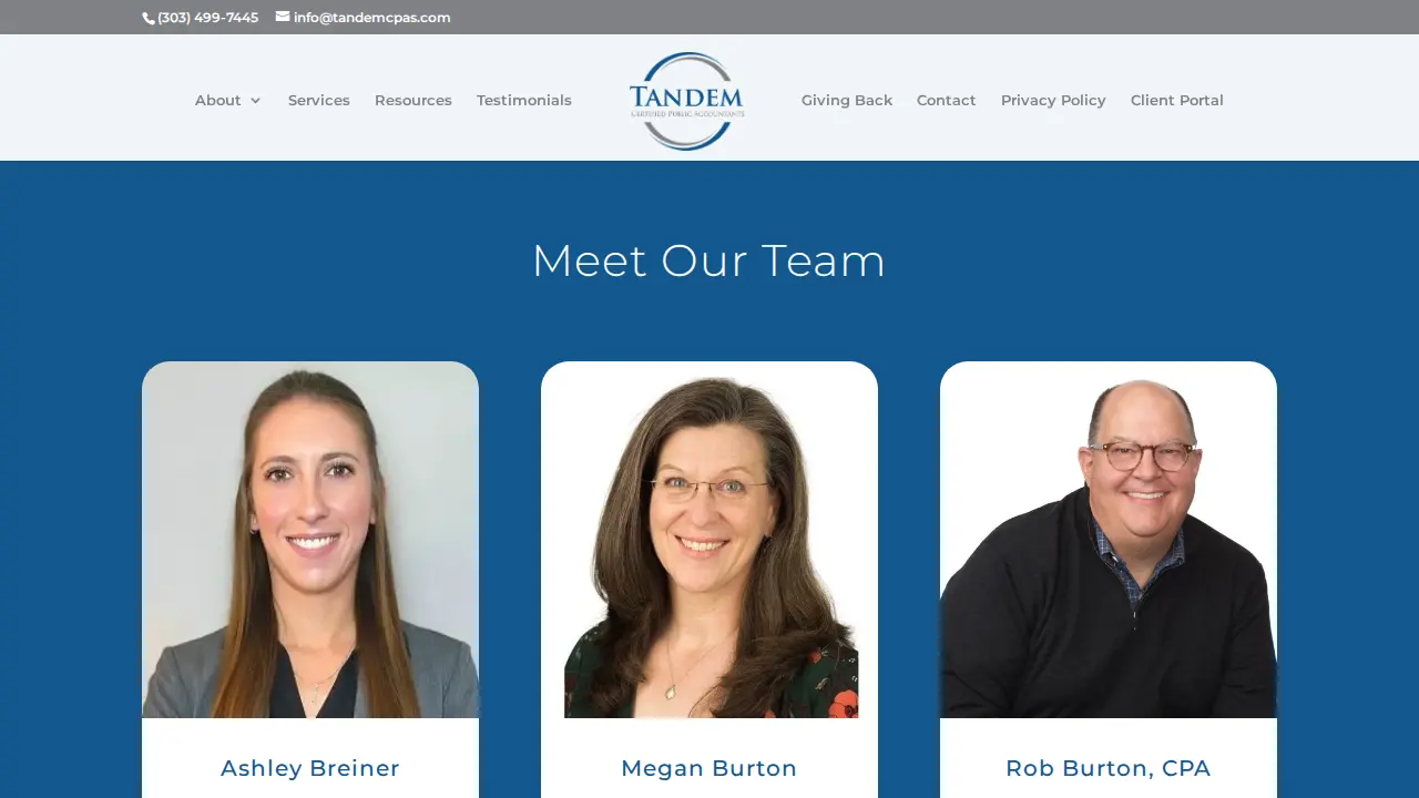 Tandem CPAs, LLC page