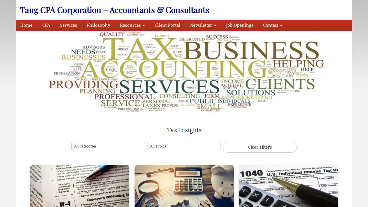 Tang & Lee LLP page