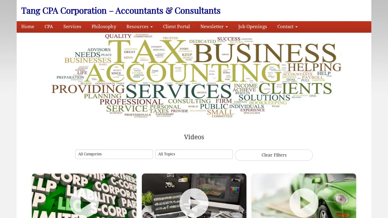 Tang & Lee LLP page