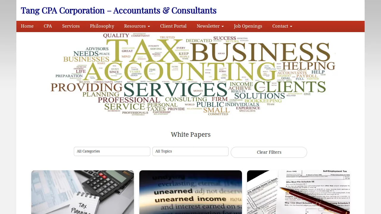 Tang & Lee LLP page