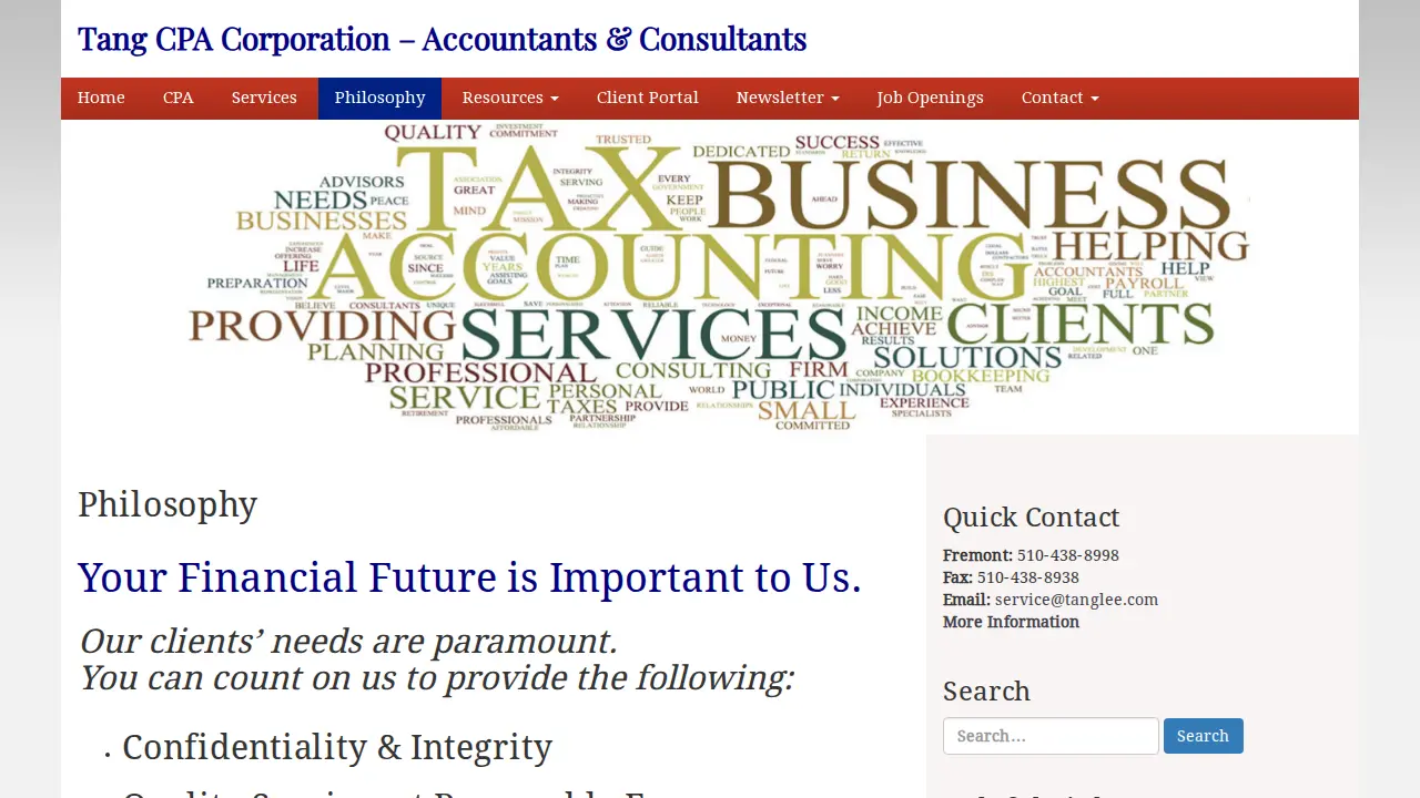 Tang & Lee LLP page