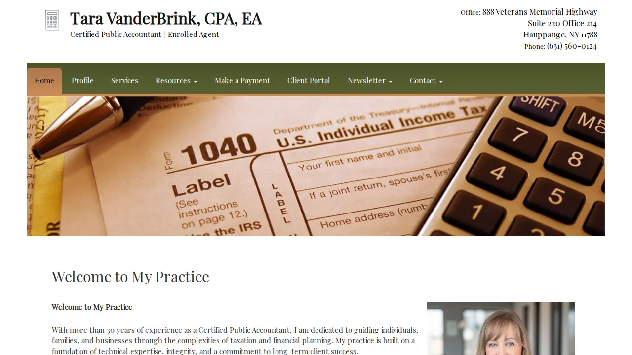 Tara VanderBrink CPA, EA