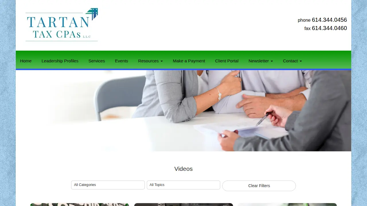 Tartan Tax CPAs LLC page