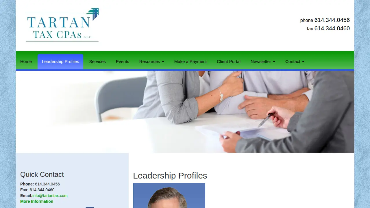 Tartan Tax CPAs LLC page