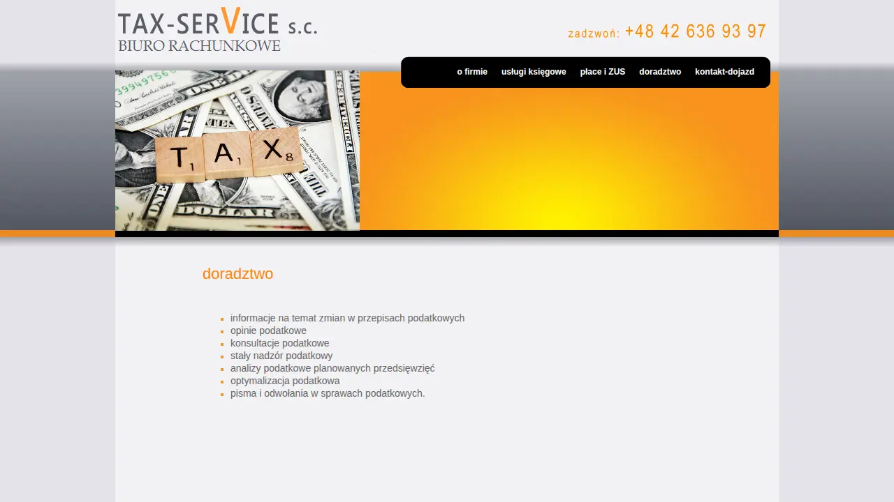 Biuro Rachunkowe Tax-Service s.c. page