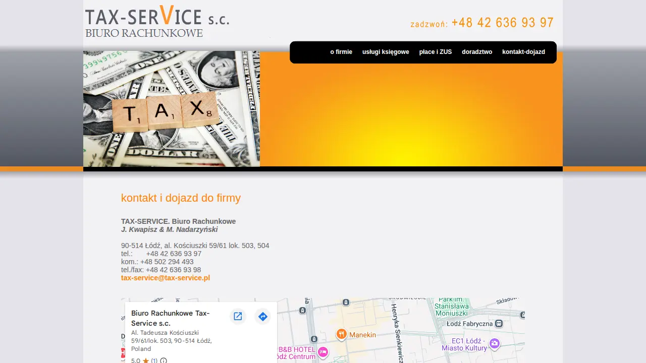 Biuro Rachunkowe Tax-Service s.c. page