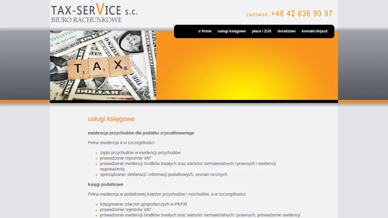 Biuro Rachunkowe Tax-Service s.c. page