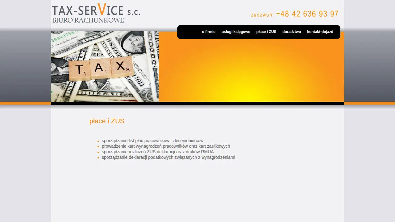 Biuro Rachunkowe Tax-Service s.c. page