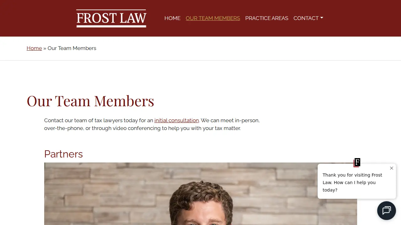 Frost Law page