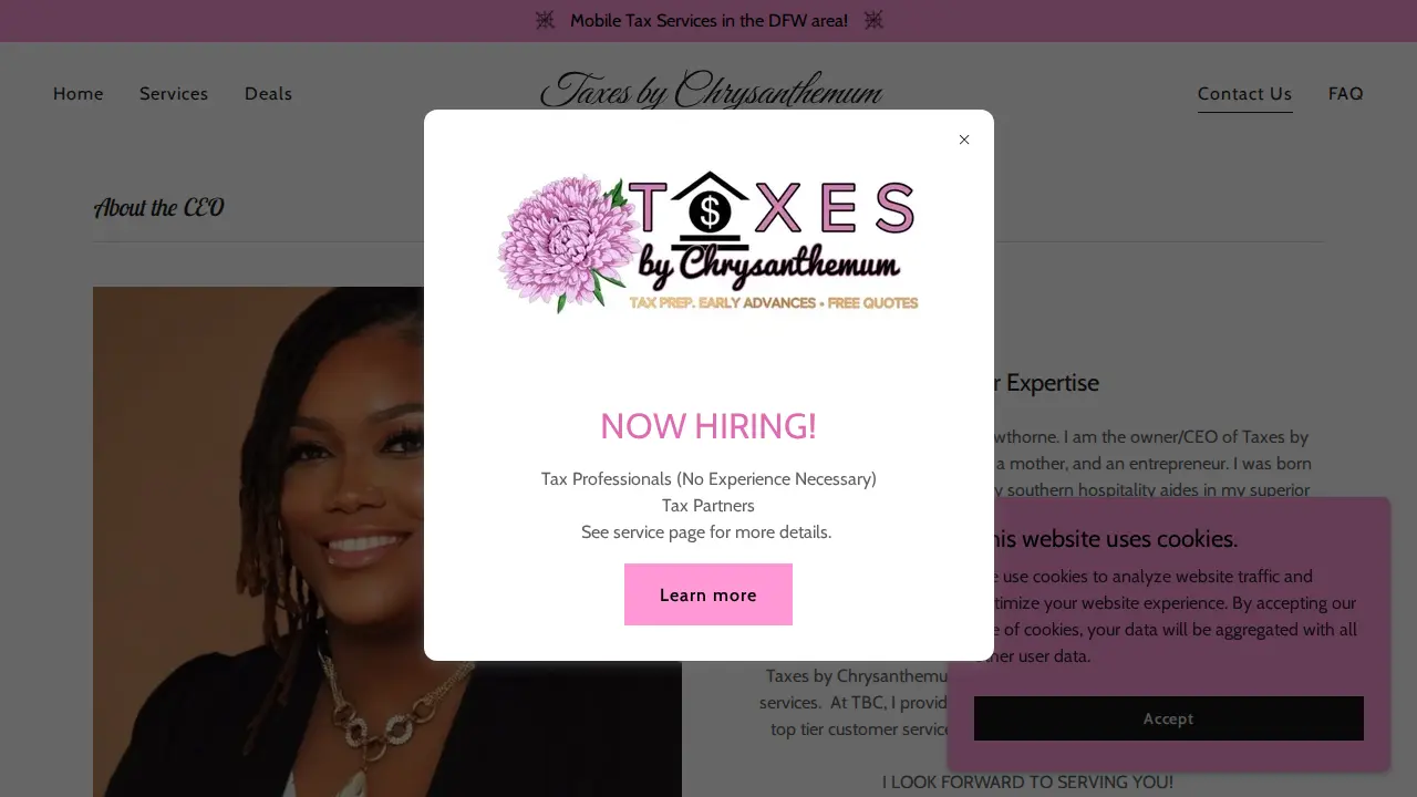 Taxes by Chrysanthemum page