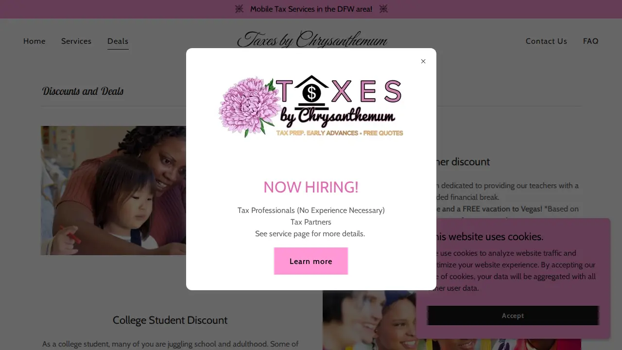 Taxes by Chrysanthemum page