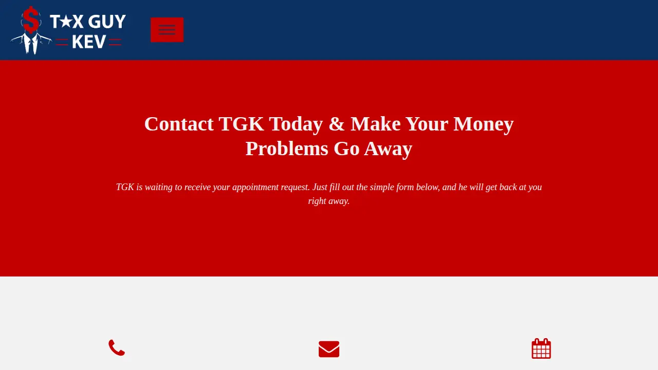 Tax Guy Kev page
