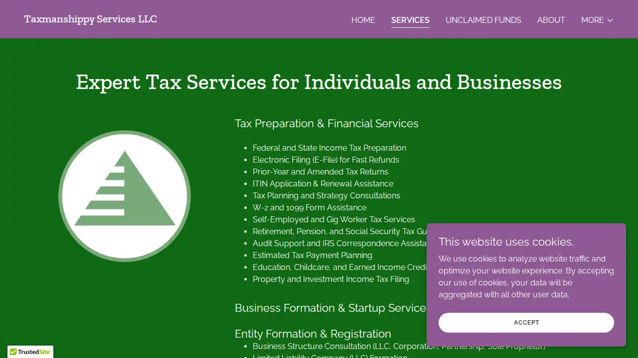 TAXMANSHIPPY page