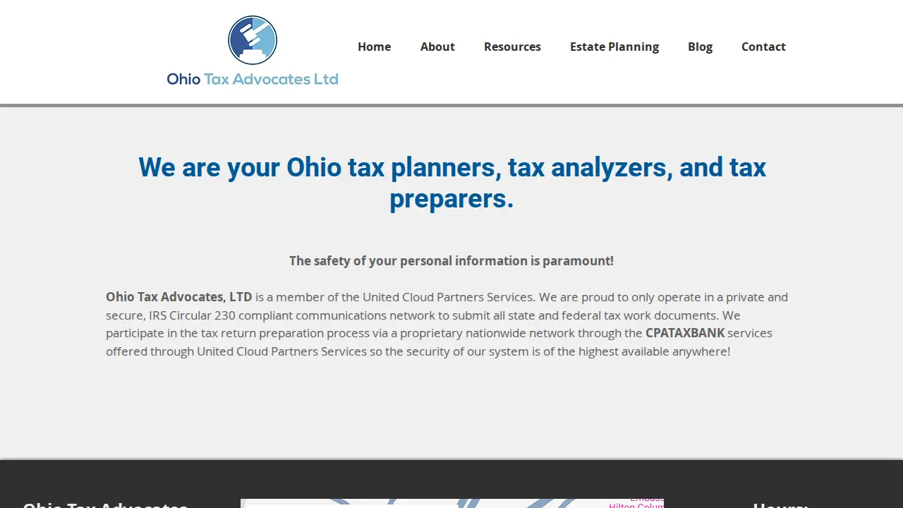 Ohio Tax Advocates page