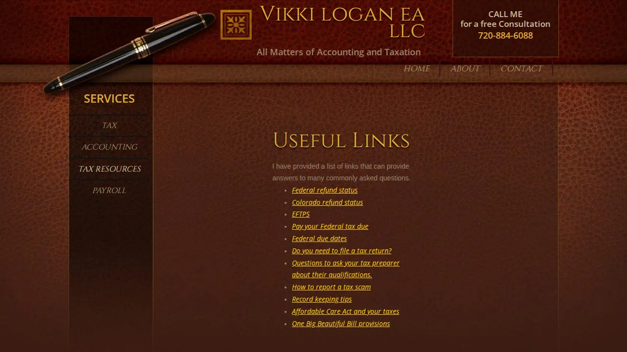 Vikki Logan, EA LLC page