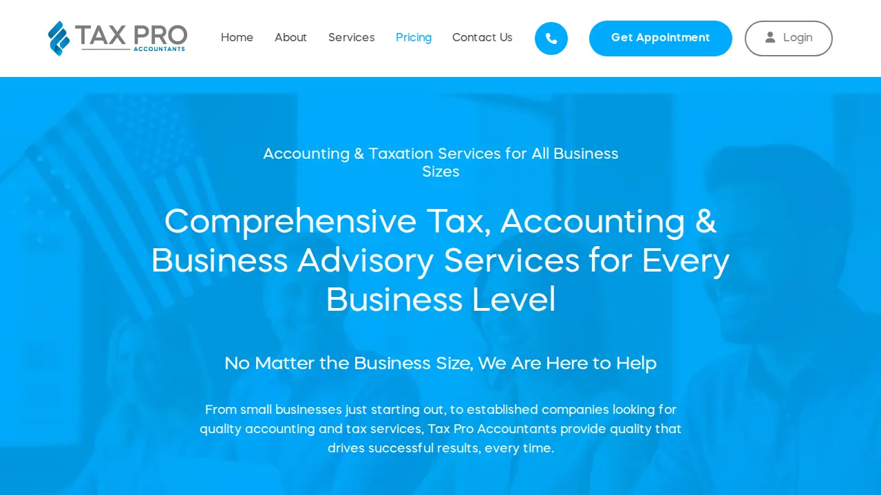 Tax Pro Accountants LLC page