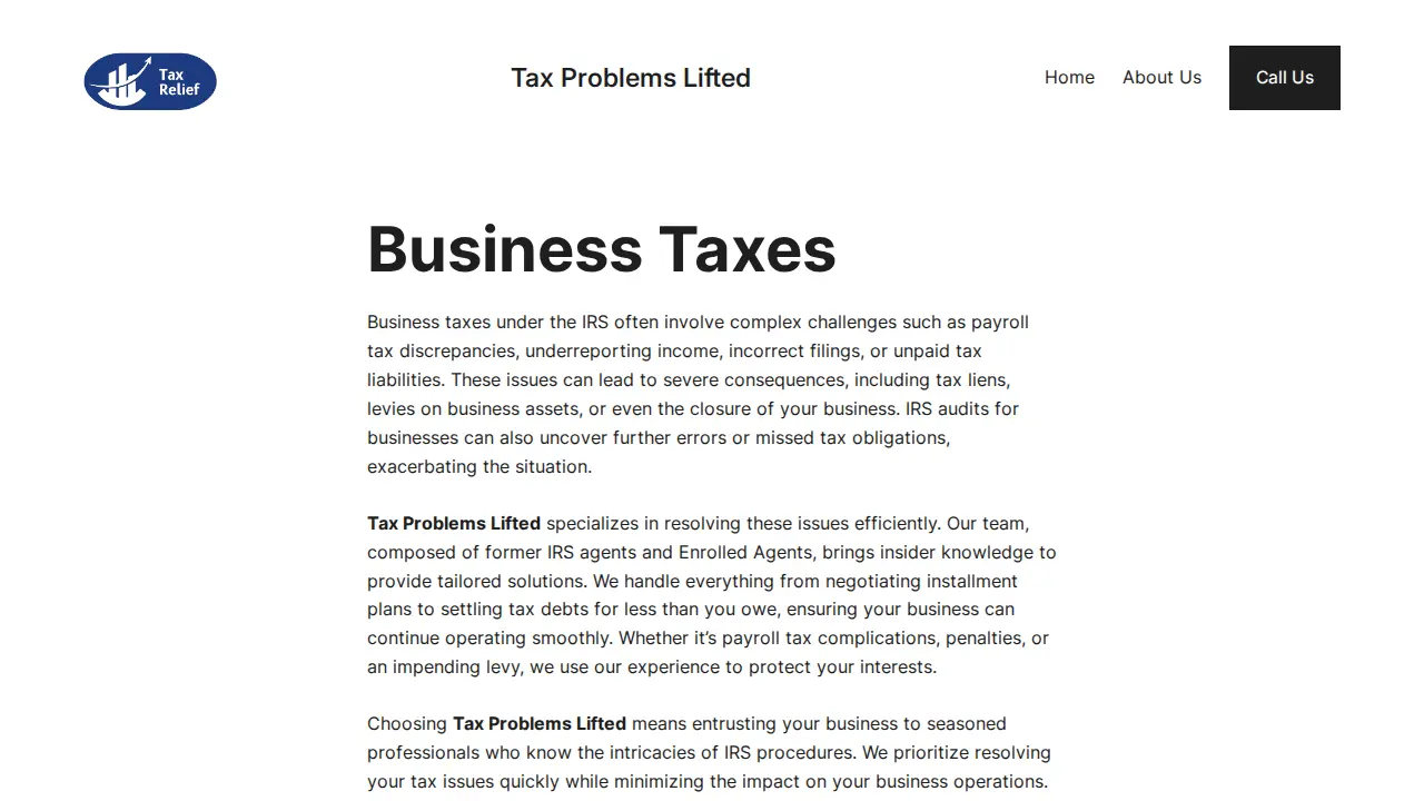TAXRELIEF1040 page