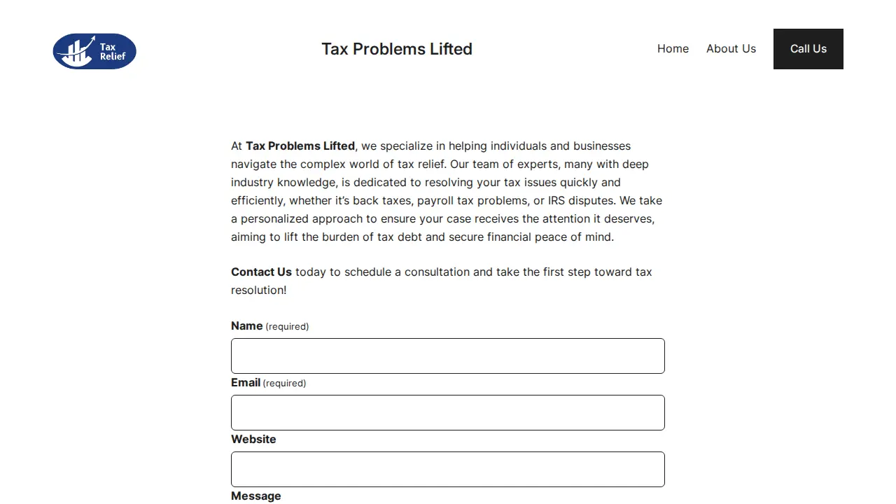 TAXRELIEF1040 page
