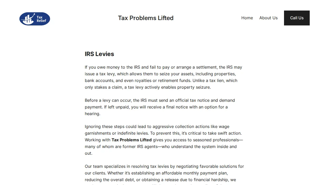 TAXRELIEF1040 page