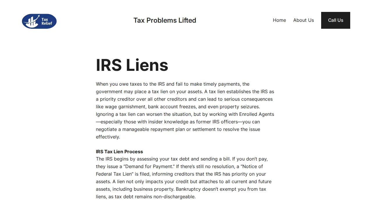 TAXRELIEF1040 page