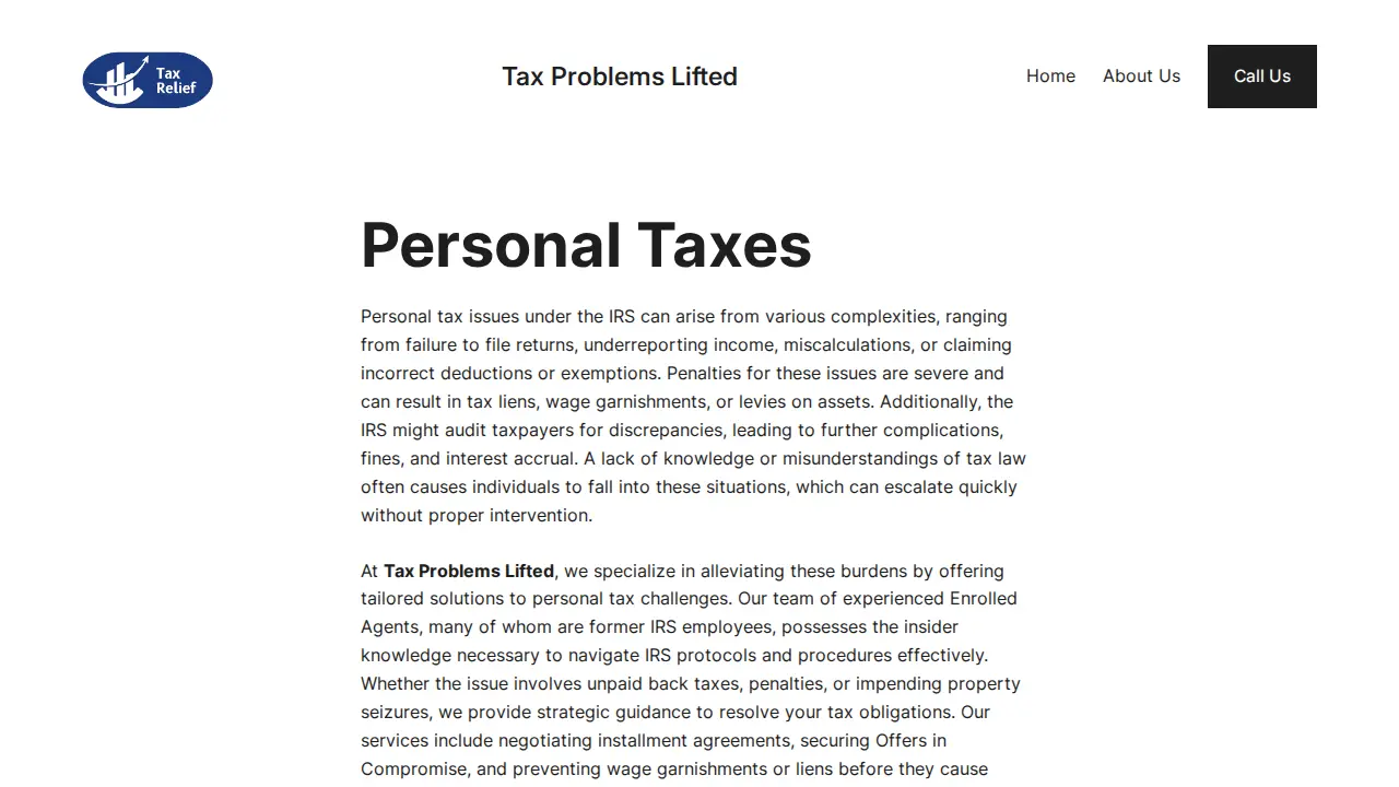 TAXRELIEF1040 page